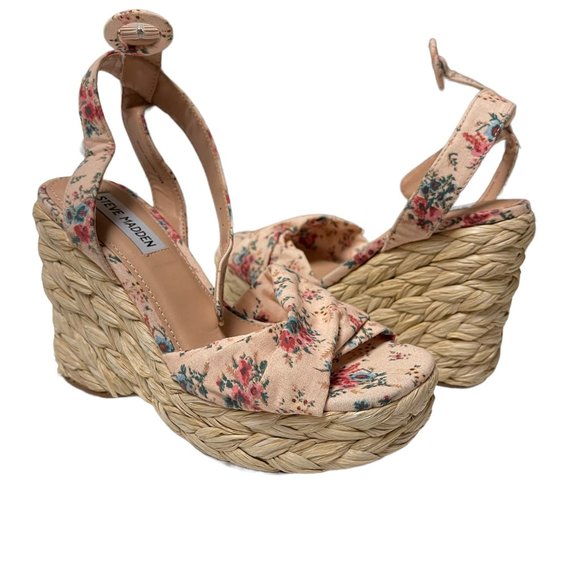Steve Madden floral wedges - women - summer - Picture 1 of 7